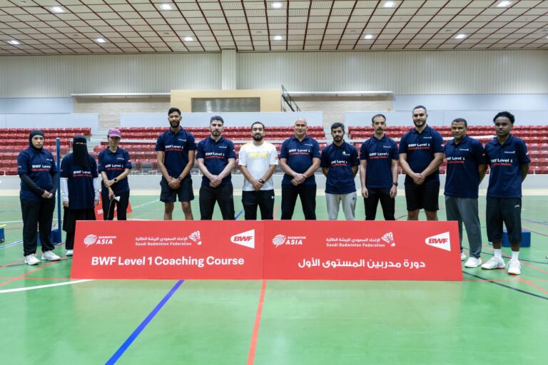 تأهيل جيل جديد من مدربي الريشة الطائرة المعتمدين دوليًا في السعودية