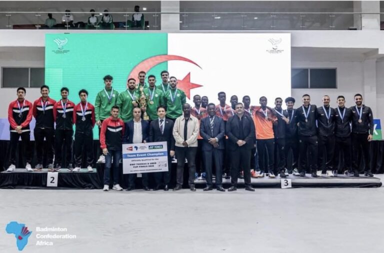 الجزائر ومصر تتألقان في بطولة إفريقيا للريشة الطائرة 2026 بحصيلة عربية مميزة من الميداليات